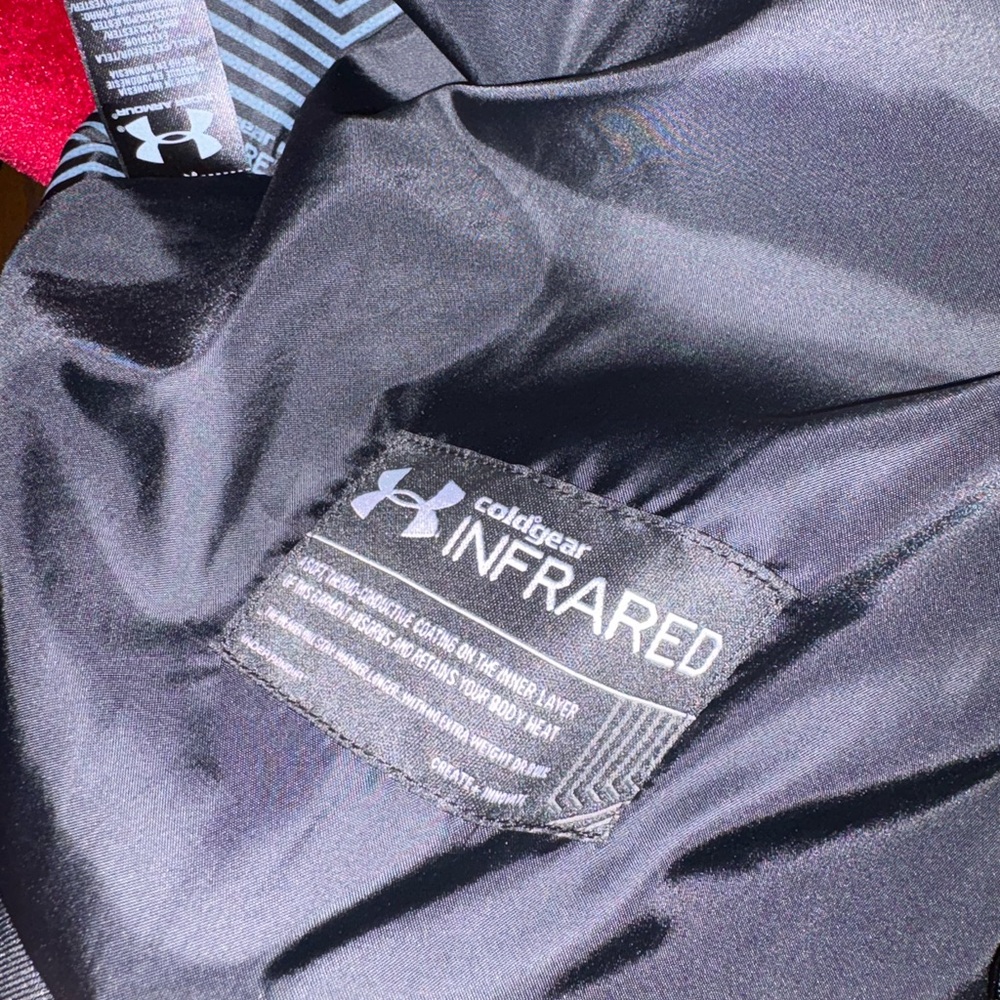 Under Armour Sienna Cold Gear Infared Black Jacket NWOT Women’s Large SpringFall - Picture 4 of 10